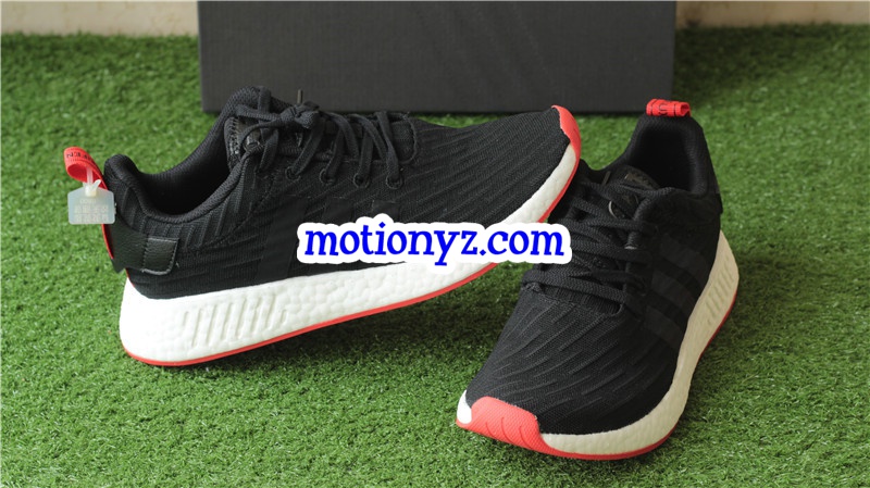 Real Boost Adidas NMD R2 PK Primeknit Black